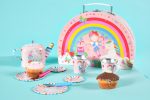 Floss & Rock Tin Tea Set 10 Piece Rainbow Fairy