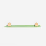 Emerging Creatives Bobby Shelf - Willow Green Light Oak - Medium