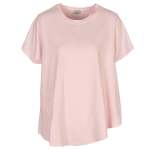 Oversized Mock Pocket T-Shirt - Sugar Pink Free