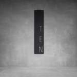 House Number D30 - 600 X 150 Matt Silver Warm White