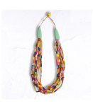 MINI Wooden Block Necklace - Multi Free