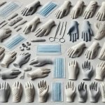 Braun B. Vasco Disposable Operation Gloves Size 6 Op Powdered Latex Powdered Pair Sterile Packed Pack Of 50 Pair