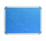 Info Board Aluminium Frame - 1000 1000MM - Sky Blue