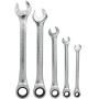 Combination Ratchet Spanner Set 5PC