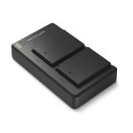 Ravpower 2X 1000MAH Replacement Batteries For Canon LP-E10 With Charger Set – Black