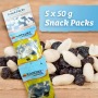 5X50G Snack Packs – Peanuts And Raisins Roasted & Salted Choice Grade
