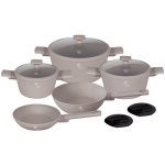 Berlinger Haus Taupe Collection 10 Piece Titan Non-stick Cookware Set BH8110