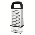 Stainless Steel 4-SIDED Grater With Removable Container