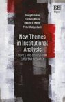 New Themes In Institutional Analysis - Topics And Issues From European Research Hardcover