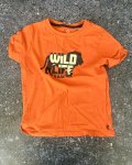 Okaidi Orange Wild Life T-Shirt 5Y