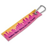 Pre-printed Sample Hoppla Voyanta 38MM Polyester Identifier Tag