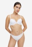 2-PACK Microfibre Push-up Bras - Beige white