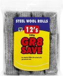 Steelwool Rolls Stainless Steel Scrub