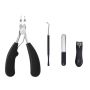 4 In 1 Stainless Steel Super Sharp Precision Nail Clipper Kit
