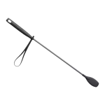 140 Uni Horse Riding 58CM Crop - Black/grey