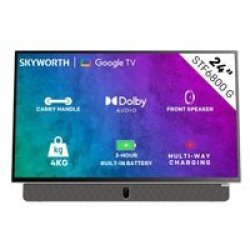 Skyworth 24STF6800 24 Fhd Portable Google Tv Grey