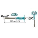 Totai Total Cold Chisel 25MM With Hand Protector