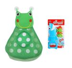 Baby Bath Toys Storage Mesh Bag With Suction Cups Including Shark Game