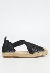 Bambie 2 Espadrille Flat - Black