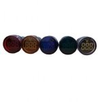 VIL-22-A 20-500V Voltmeter Amber 22MM
