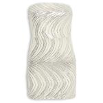 Ivory Arc Sequins MINI Dress