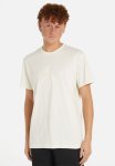 Calvin Klein Monologo Applique Tee - Ivory