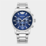Avondale Stainless Steel Navy Dial Bracelet Watch