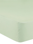 Queen Fitted Bed Sheet Green - 152 X 188 Cm Sage