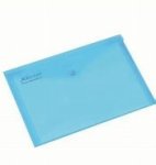 Rexel A4 Blue Translucent Active Popper Folder Pack Of 5 4 – 16129BU