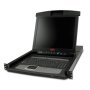 17 Rack Lcd Console With Integrated 16 Port Analog Kvm Switch