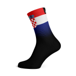 Peru Flag Socks - Large Black