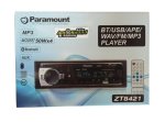 Paramount ZT-8421 Single Din Media Player Bluetooth usb