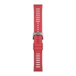 Tissot Official Red Silicone Strap Lugs 21 Mm