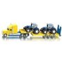 Truck 1/87 With New Holland Tractors