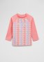 Geometric Print Rash Vest