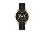 Runway Chronograph Gold-tone Stainless Steel Woman's Watch MK7385