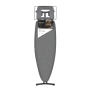 Taurus Argenta Pro Ironing Board Mesh Top Powder Coat Grey 124X40CM