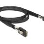 Delock MINI Sas HD SFF-8643 - MINI Sas SFF-8087 Cable