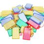 25PCS Key Tags With Labels- Mixed Color