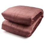 Merlot Red Velvet Quilt 230X200CM