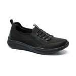 Skechers Womens Radiance Shoes In Black - Black 8