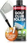 Fortivo Golf Club Polish - Golf Club Head And Groove Cleaner Rust Remover For Metal Zinc Aluminum Steel Easy To Use Club Cleaner