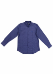 Polo Mens Dobby Shirt In Navy - Navy 3XL