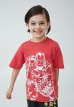 Cotton On License Marvel Short Sleeve Tee - Lcn Mar Lucky Red iron Man