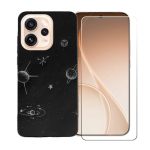 Congjialingxi Case For Oppo Reno 15 Pro Max 5G 6.78" + Tempered Glass Screen Protector Flexible Silicone Shell Bumper Tpu Protec