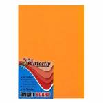 Board – A3 160GSM Bright – Pack Of 5 Orange – BRD301O