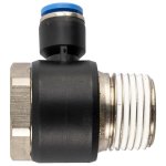 AirCraft Swivel Elbow Pu 6MM X 1 2" M