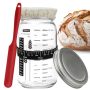 Mellbree Sourdough Starter Jar Kit 24 Oz Sourdough Bread Starter Jar Kit For The Perfect Sour Dough Bread & Sourdough Starter Kit