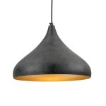 Arden Bell Gold Inner Pendant Light - Multiple Colours - Champagne