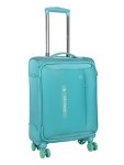 Voyager Synergy 4 Wheel Carry On Trolley-teal - Ys Travel Bags